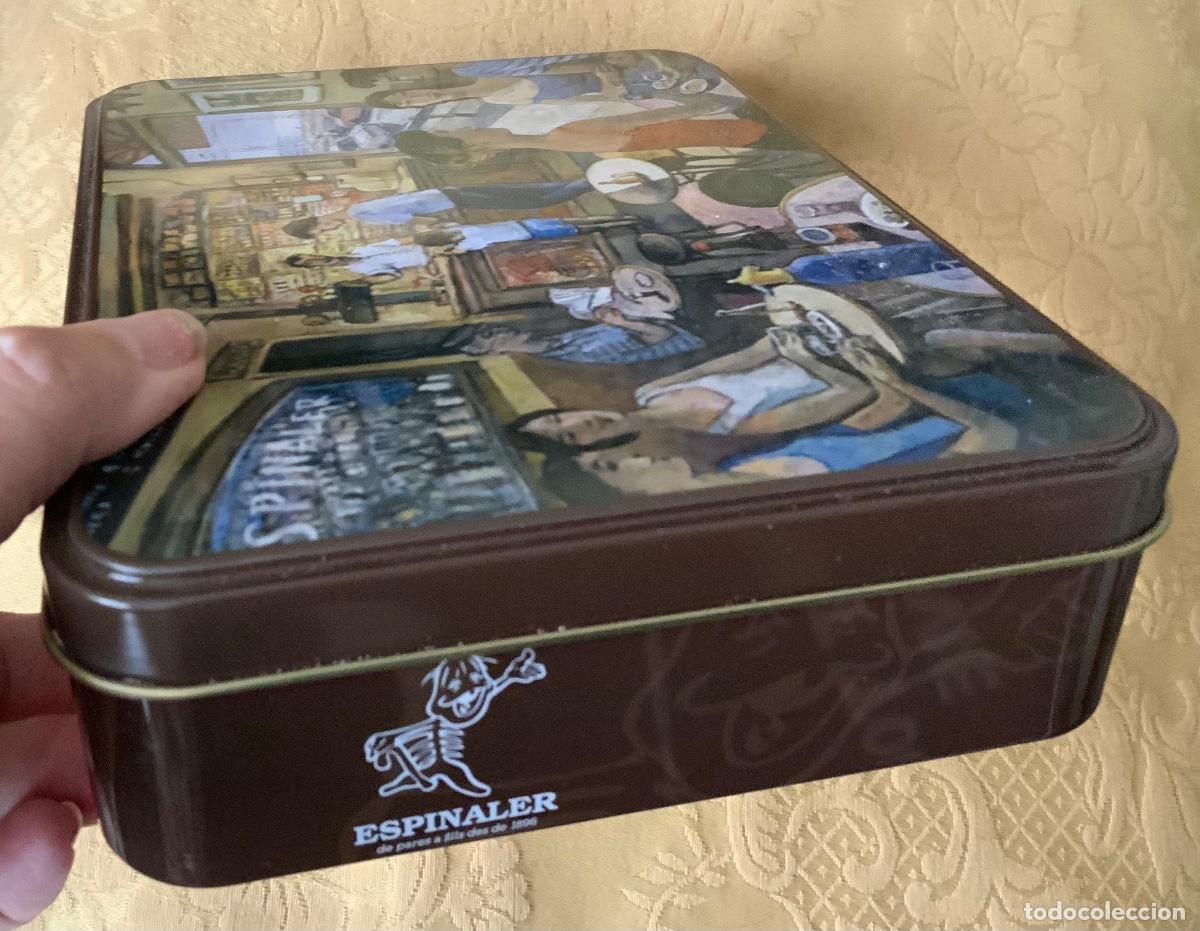 Cajas y cajitas met&aacute;licas: CAJA DE LATA SERIGRAFIADA ESPINALER EL VERMUTILLO - Foto 3