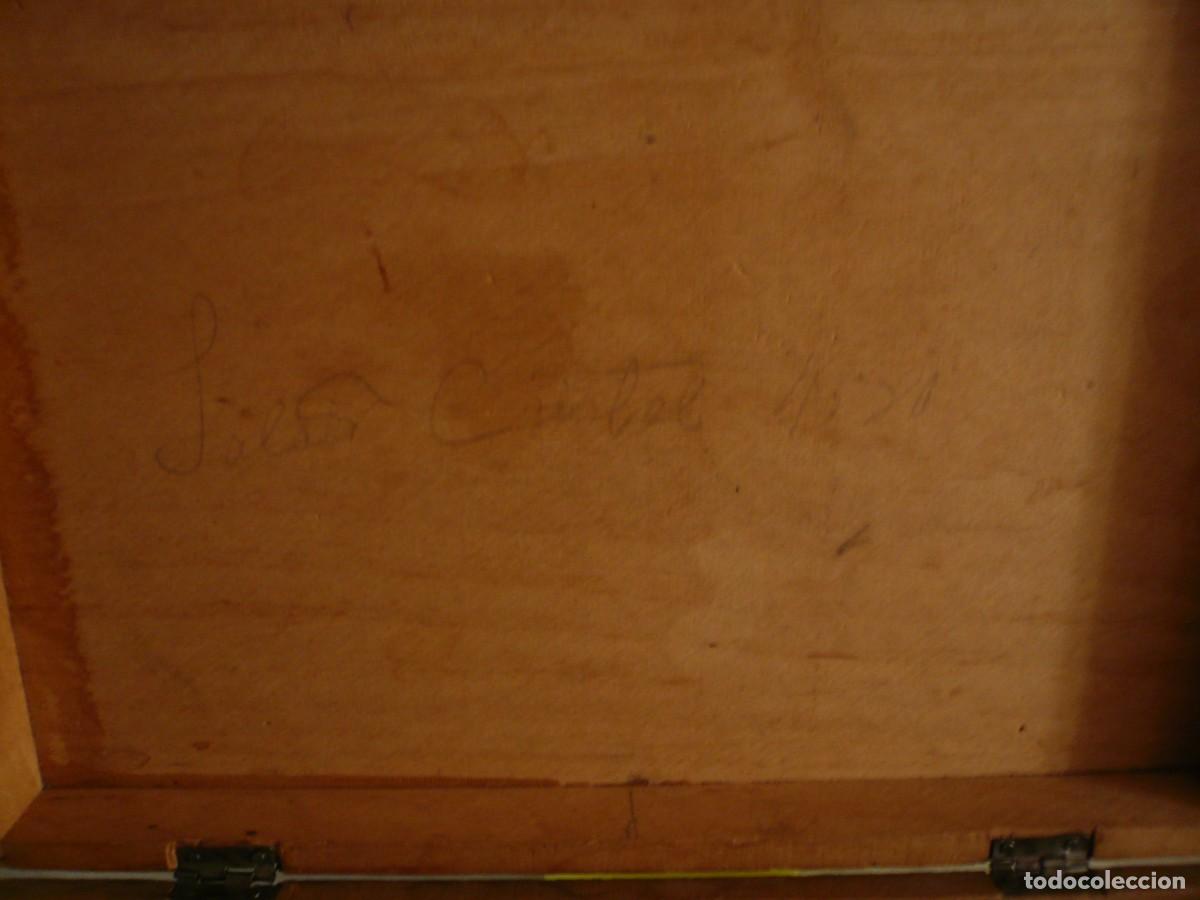 Cajas y cajitas met&aacute;licas: CAJA DE MADERA. &Eacute;POCA DE LA SEGUNDA REP&Uacute;BLICA - Foto 13