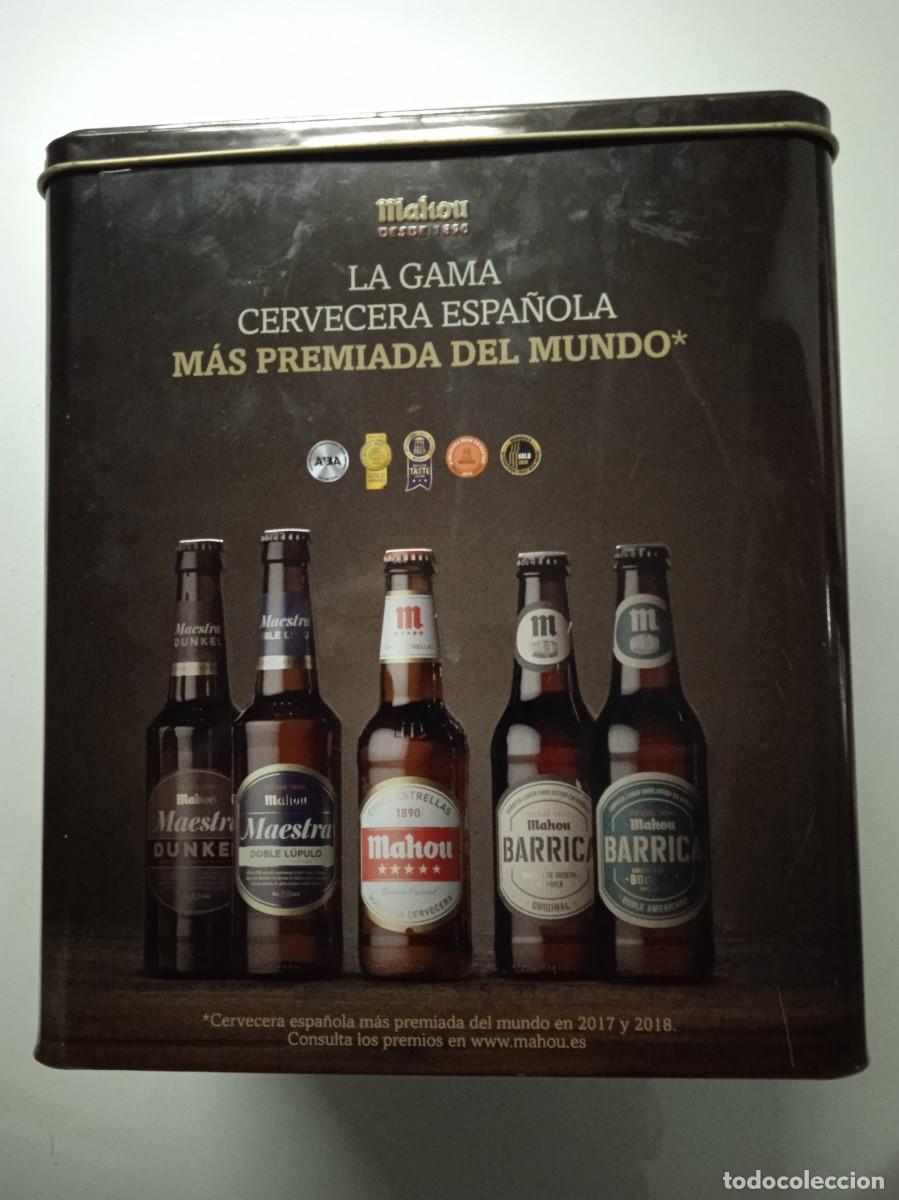 Cajas y cajitas met&aacute;licas: LATA CERVEZAS **MAHON** - Foto 1