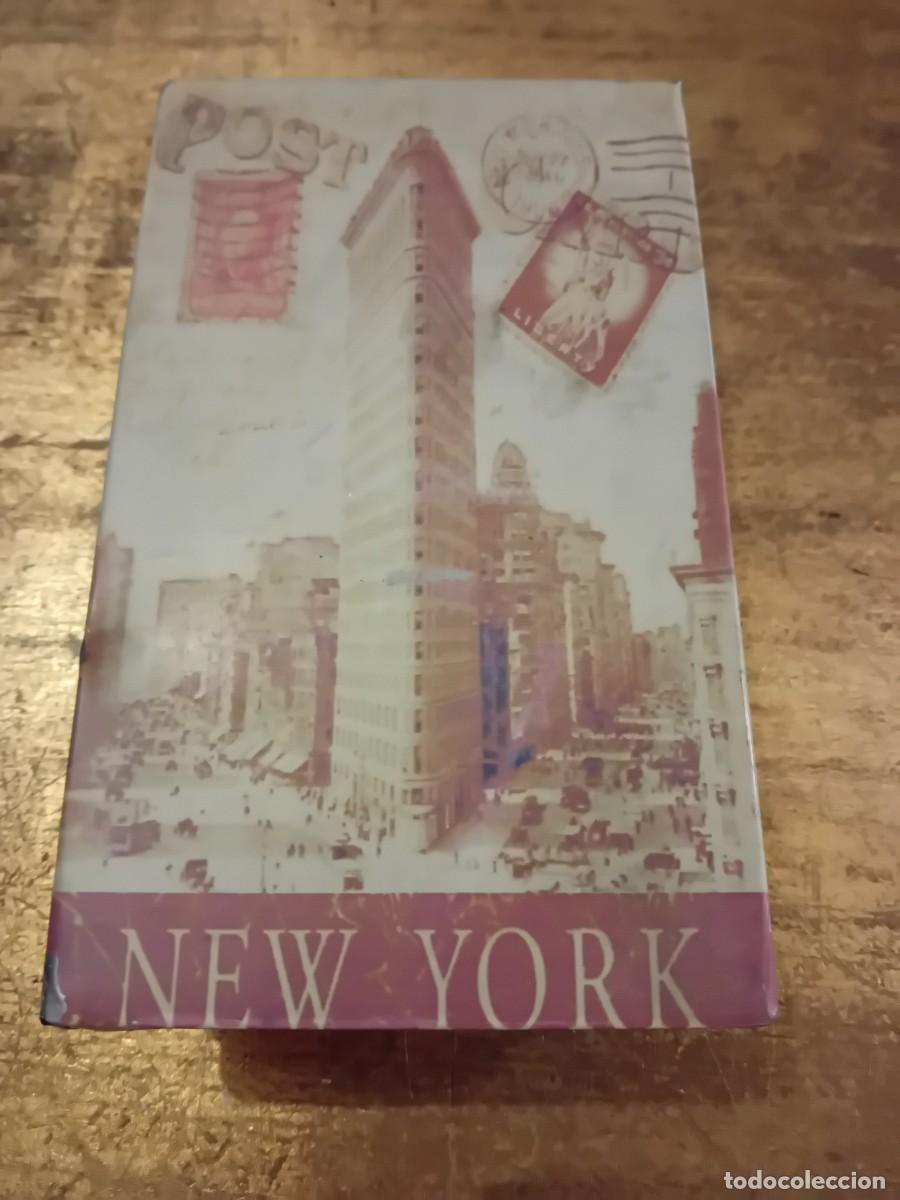 Cajas y cajitas met&aacute;licas: Caja de chapa New York con el edificio Flatiron - Foto 2