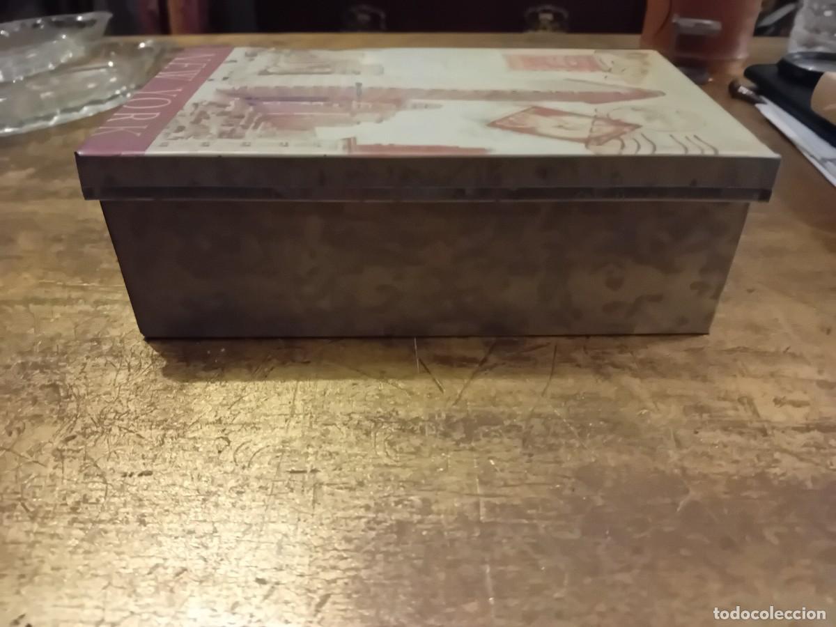 Cajas y cajitas met&aacute;licas: Caja de chapa New York con el edificio Flatiron - Foto 5