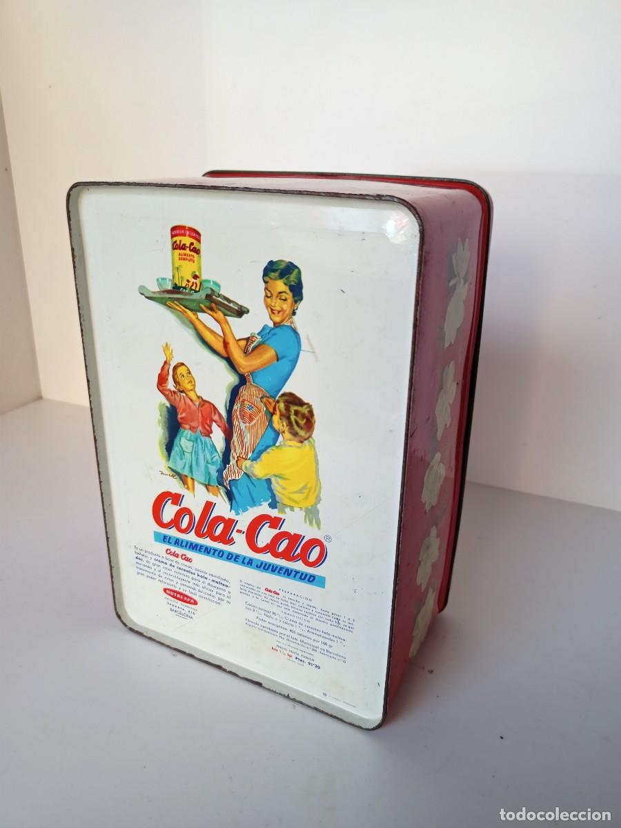 Cajas y cajitas met&aacute;licas: Antigua lata de colacao - Foto 1