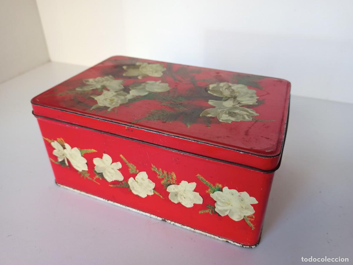 Cajas y cajitas met&aacute;licas: Antigua lata de colacao - Foto 2