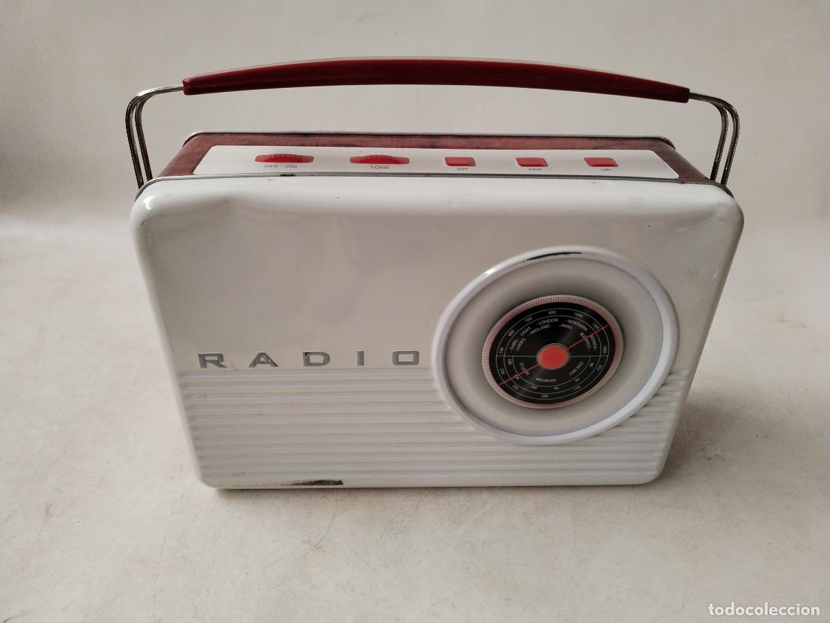 Caixas e caixinhas met&aacute;licas: caja metalica radio vintage