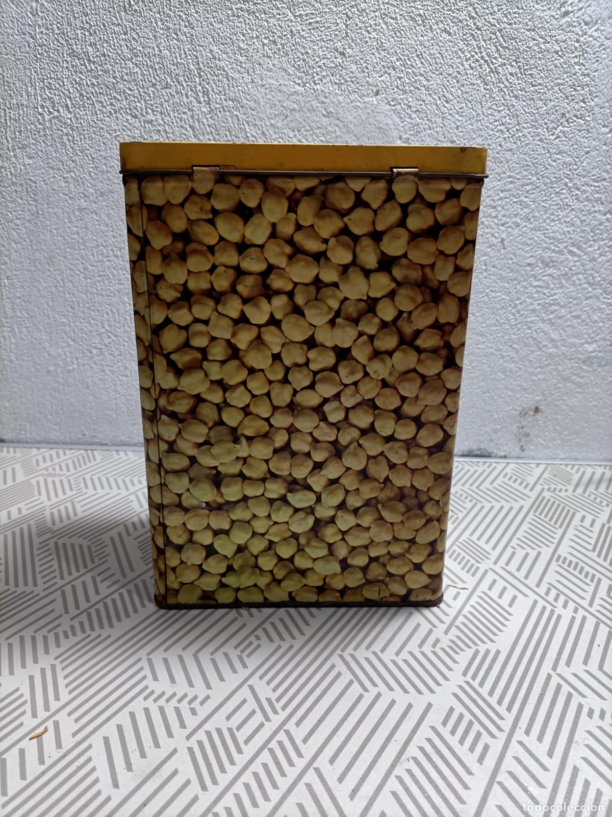 Cajas y cajitas met&aacute;licas: Antigua lata de cola cao - Foto 4