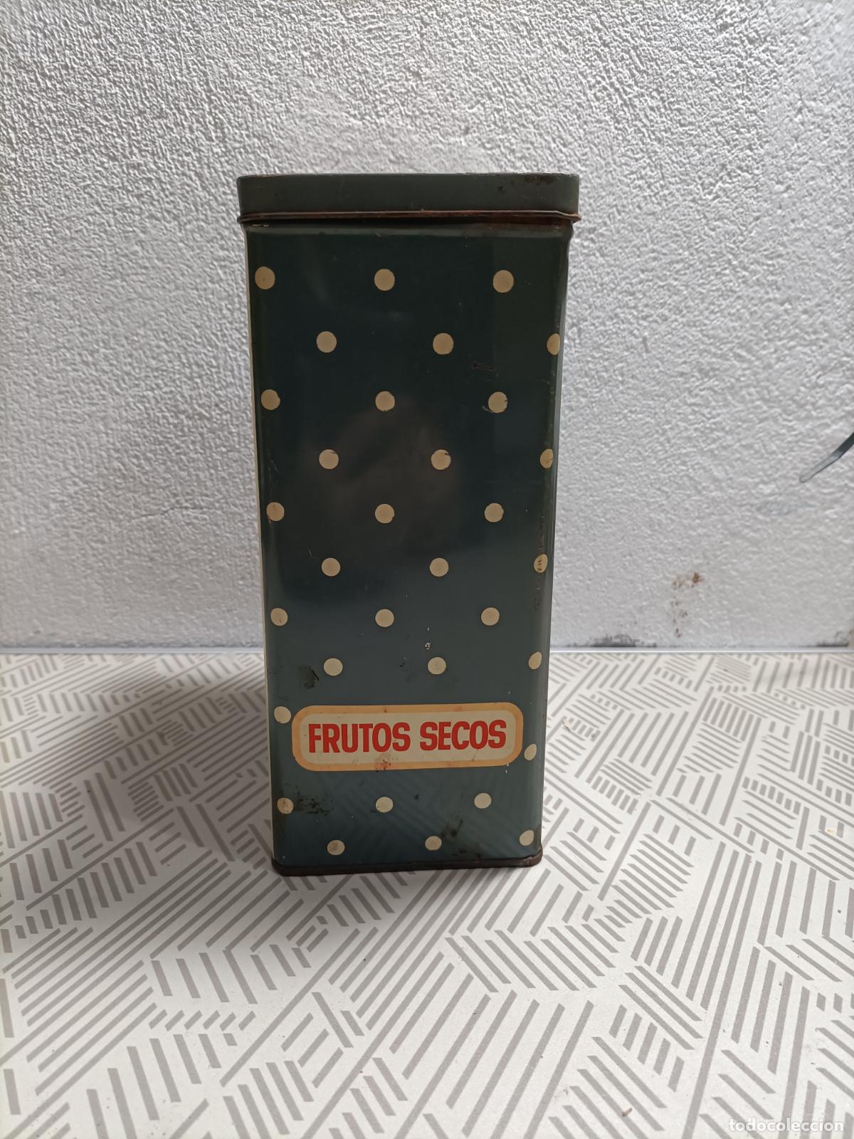 Cajas y cajitas met&aacute;licas: Antigua lata de cola cao - Foto 4