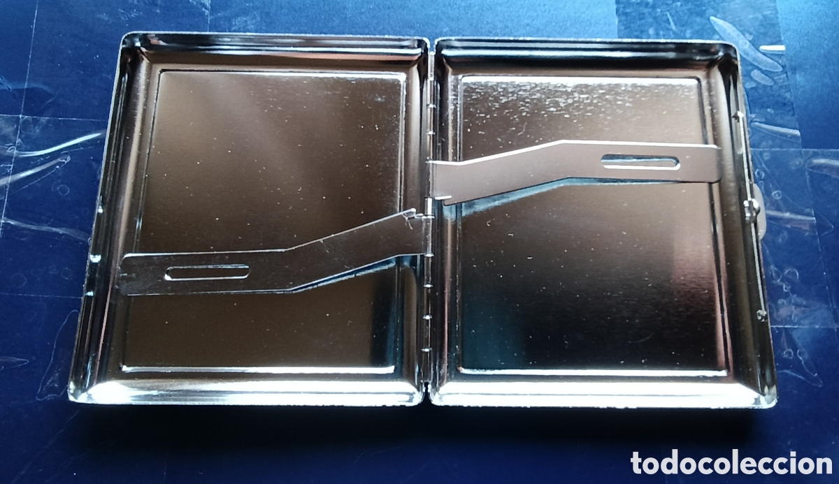 Cajas y cajitas met&aacute;licas: Pitillera en acero inoxidable - Foto 7