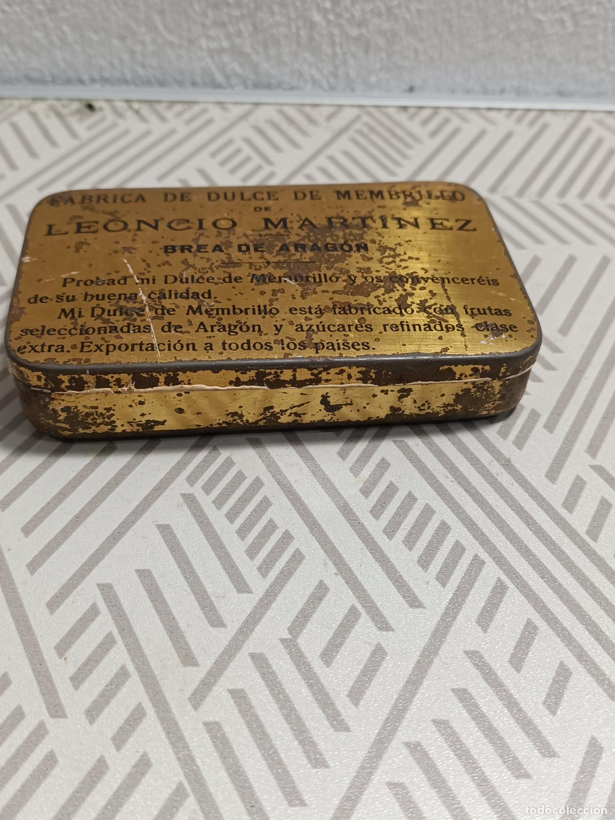 Blechdosen und Kisten: Antigua caja de mebrillo. Leoncio Martinez