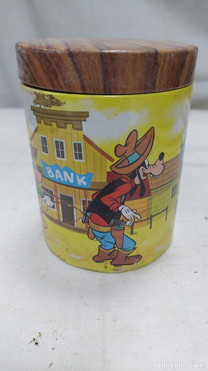 Cajas y cajitas met&aacute;licas: Antigua lata pastillas caf&eacute; La cafetera Walt disney Pamplona