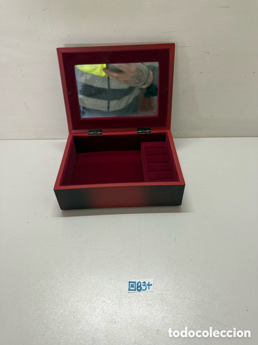 Cajas y cajitas met&aacute;licas: Caja joyero vintage . - Foto 1