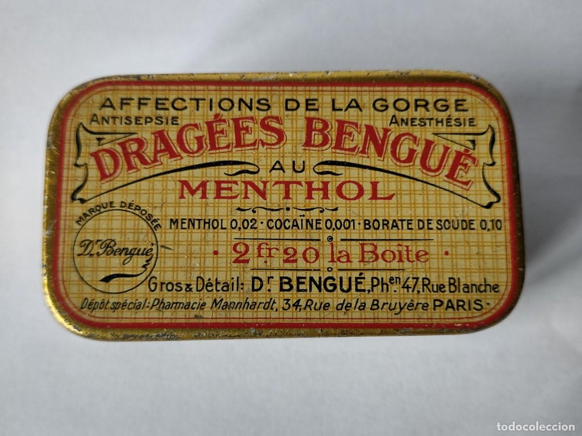 Blechdosen und Kisten: CAJITA MET&Aacute;LICA ANTIGUA FRANCESA DRAG&Eacute;ES BENGU&Eacute; (A&Ntilde;OS 20)