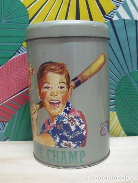 Cajas y cajitas met&aacute;licas: Caja Bote Lata Metal Youngsters - Orange Ball Juice - Active Life Champ - KIX