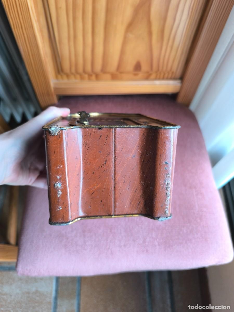 Cajas y cajitas met&aacute;licas: Caja de hojalata de &rdquo;el cafeto&rdquo; - Foto 4