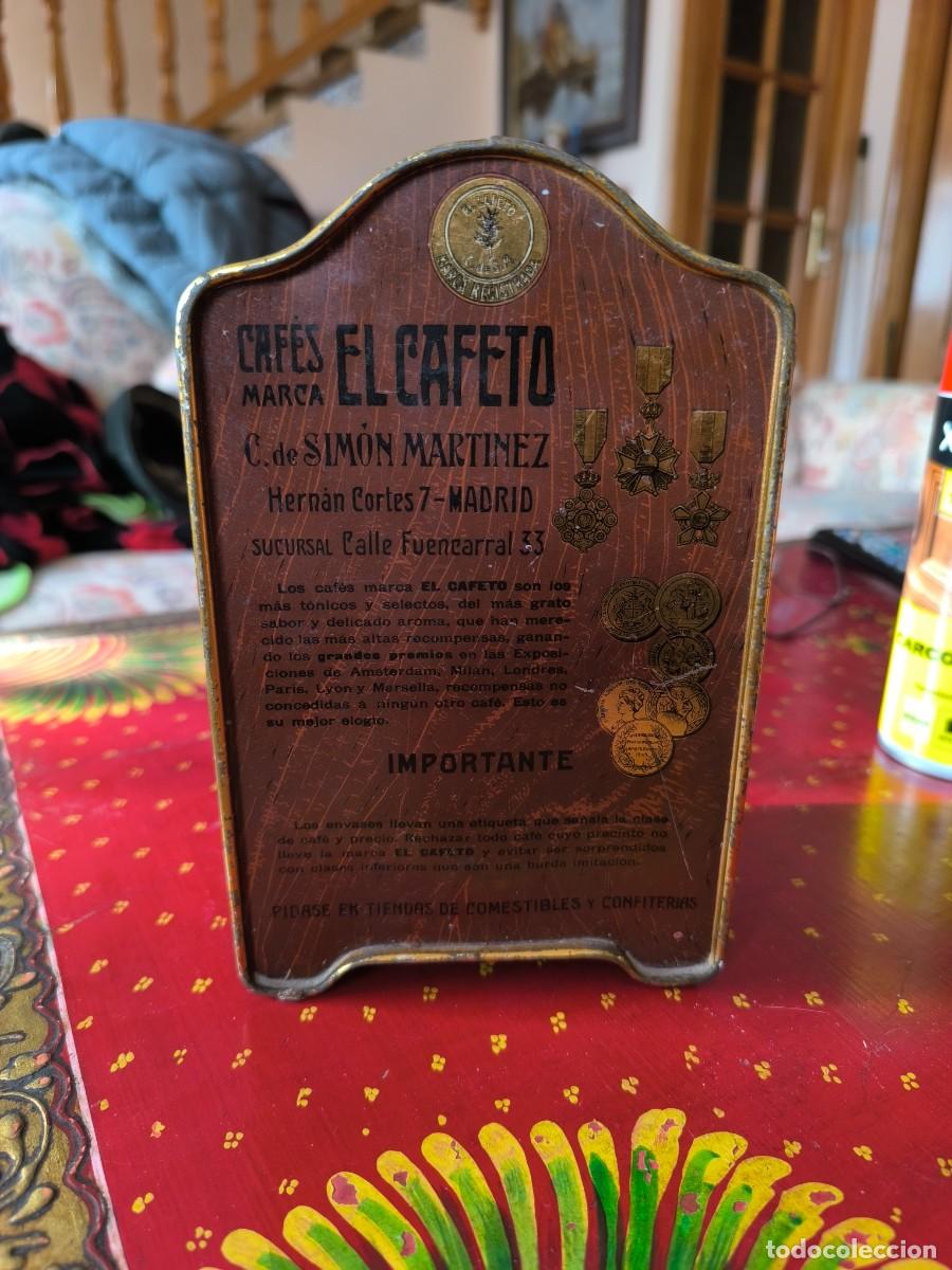 Cajas y cajitas met&aacute;licas: Caja de hojalata de &rdquo;el cafeto&rdquo; - Foto 6