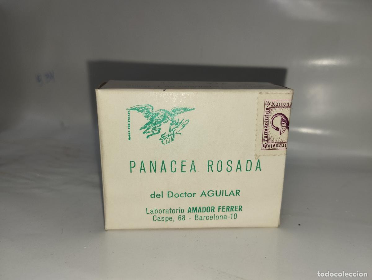 Blechdosen und Kisten: CAJA DE FARMACIA PANACEA ROSA / MEDICAMENTO ANTIGUO