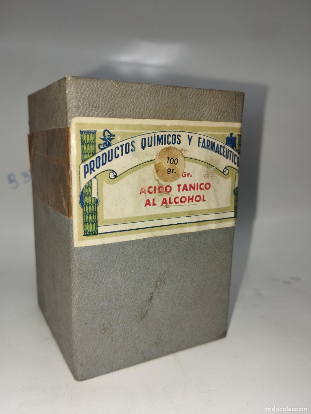 Blechdosen und Kisten: CAJA DE FARMACIA ACIDO T&Aacute;NICO / MEDICAMENTO ANTIGUO