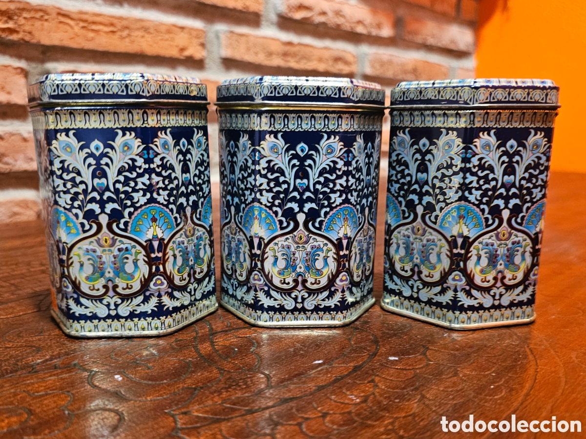 Blechdosen und Kisten: Cajas metalicas decorativas estilo oriental Londres