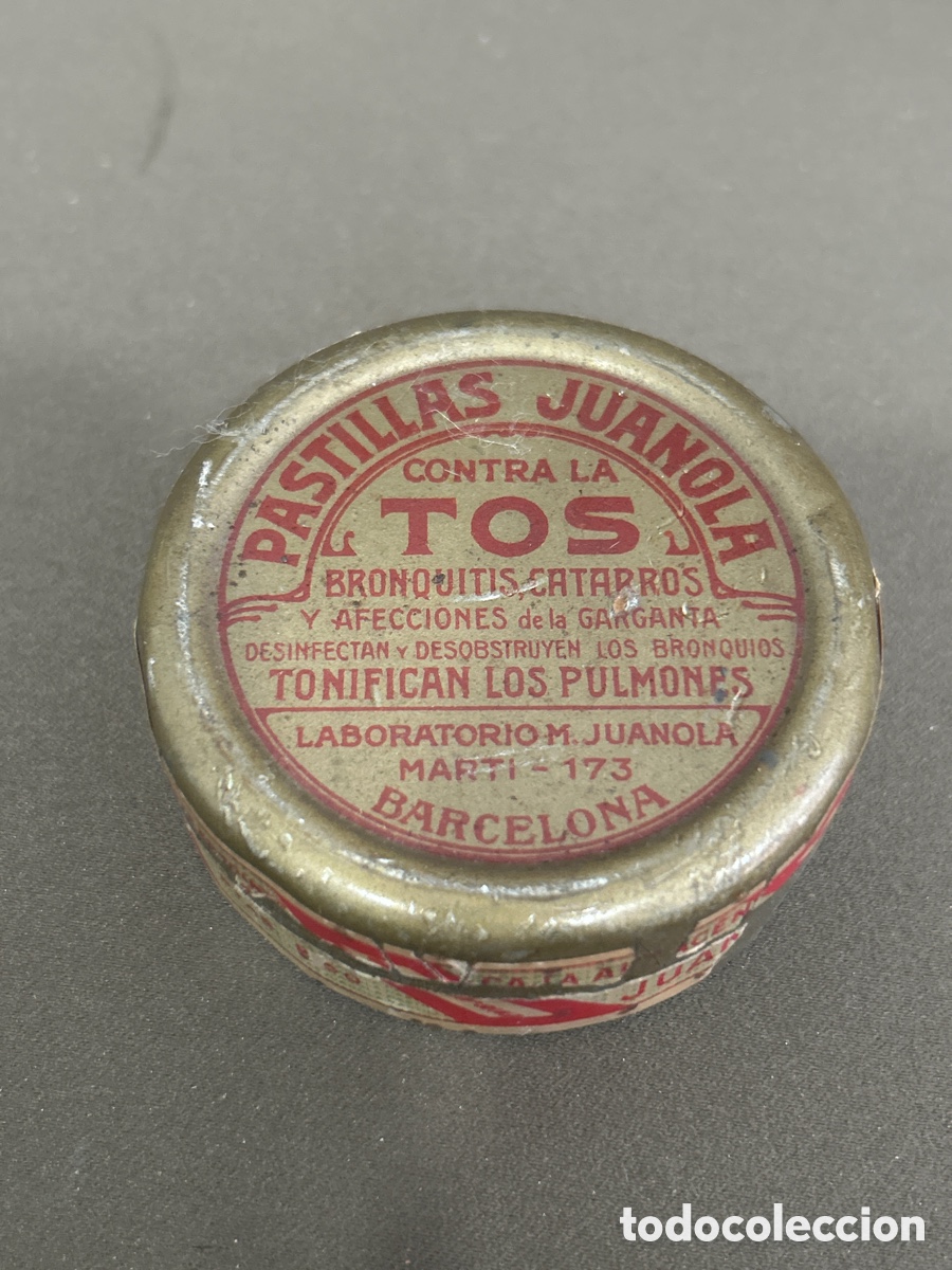 Blechdosen und Kisten: CAJA MET&Aacute;LICA PASTILLAS JUANOLA MART&Iacute;-173 *VER FOTOS*