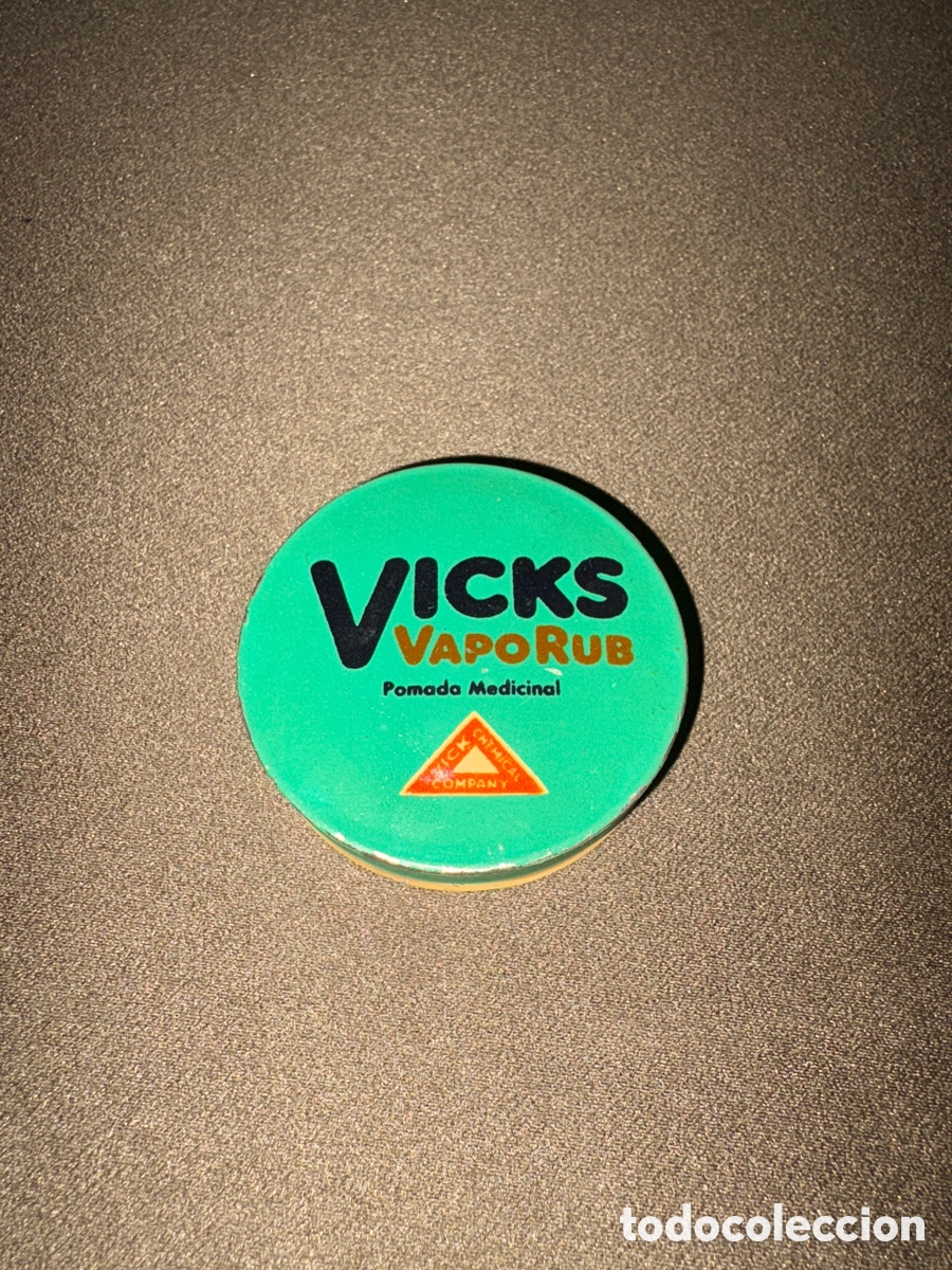 Blechdosen und Kisten: CAJA CHAPA LITOGRAFIADA, VICKS VAPORUB, MEDIDAS 4,8 CM*a&uacute;n contiene *