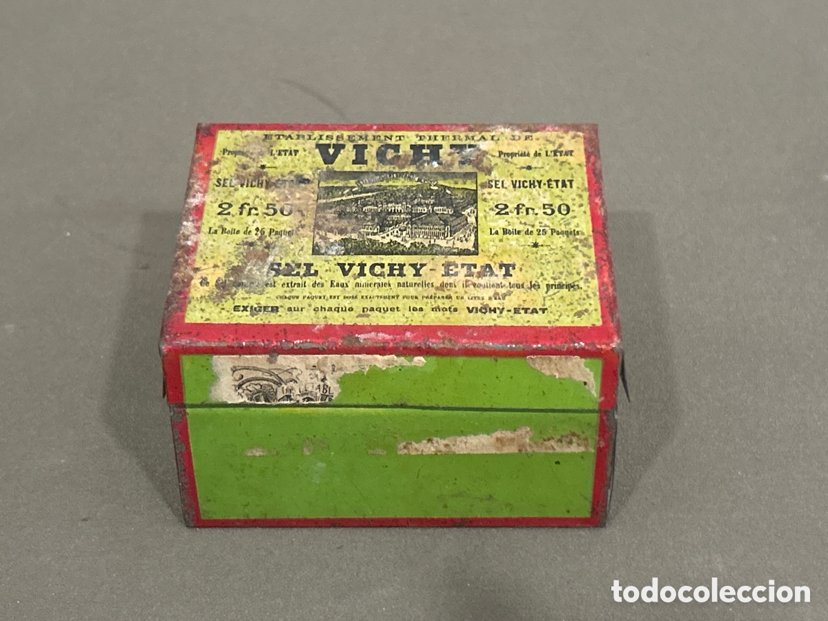 Blechdosen und Kisten: CAJA METALICA VICHY SEL VICHY ETAT *VER FOTOS*