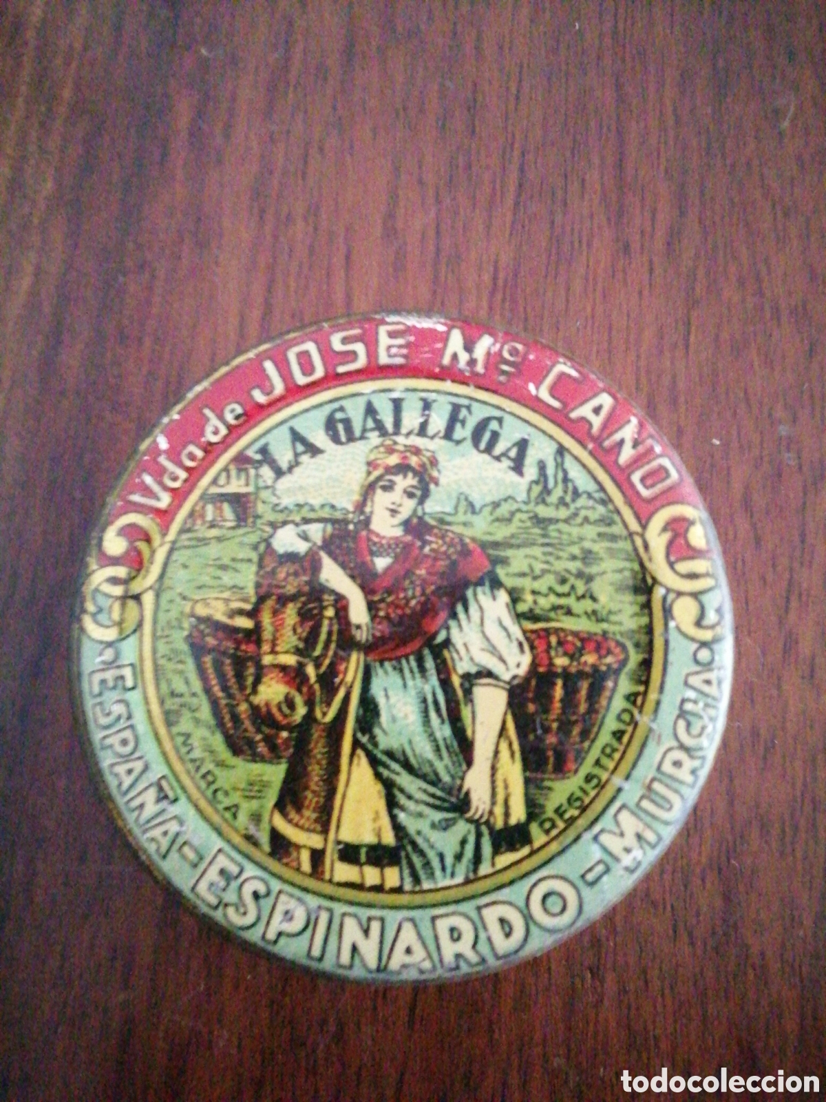 Cajas y cajitas met&aacute;licas: CAJITA ESPINARDO LA GALLEGA - Foto 1