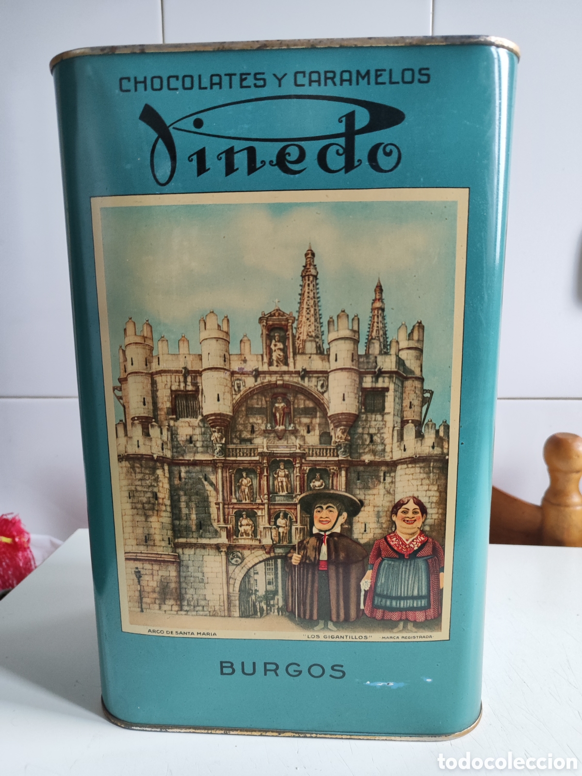 Blechdosen und Kisten: Lata litograf&iacute;ada caramelos y dulces PINEDO