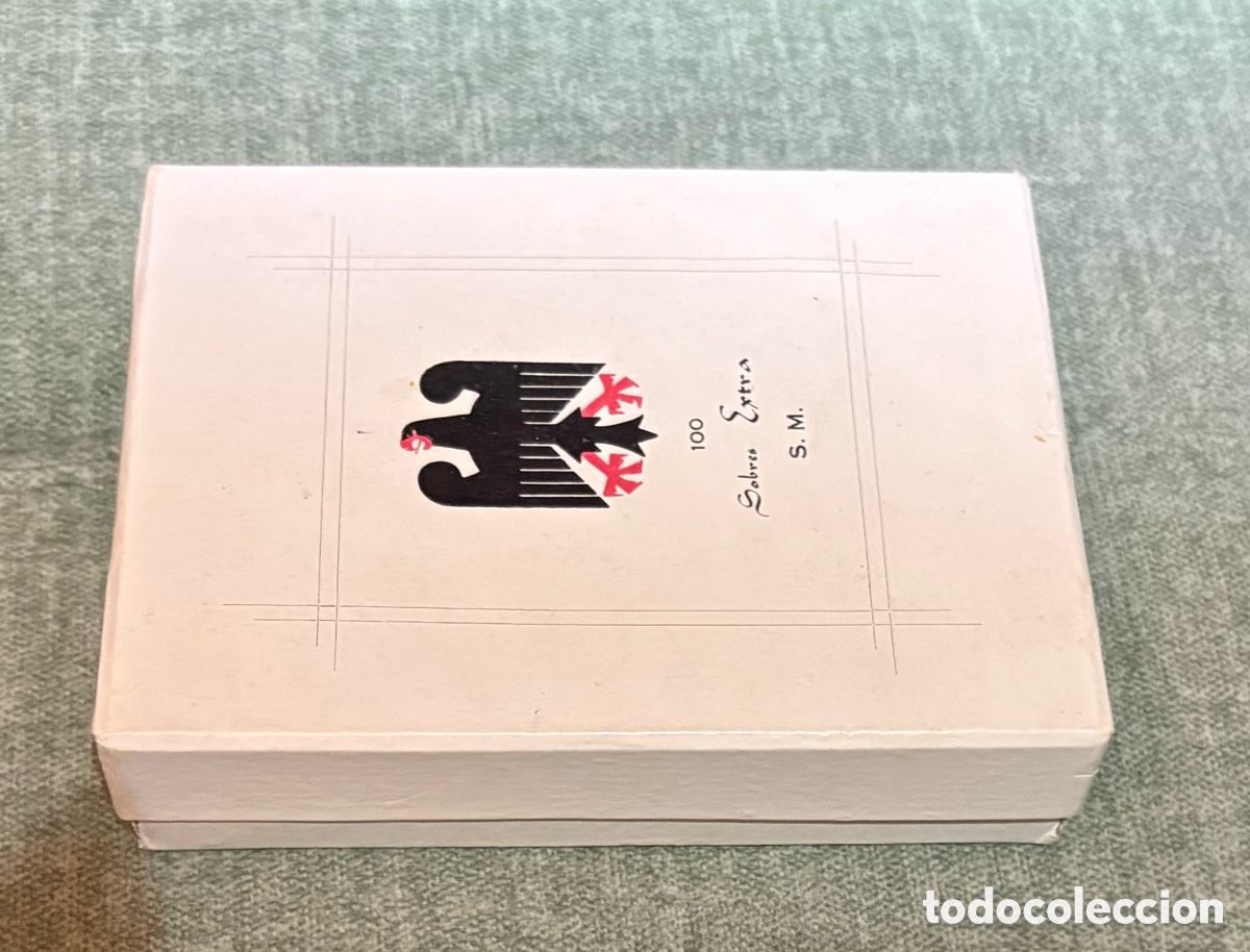 Cajas y cajitas met&aacute;licas: (L462) Caja espa&ntilde;ola a&ntilde;os 50/60 para sobres de recordatorio &middot; &Aacute;guila estilo alem&aacute;n