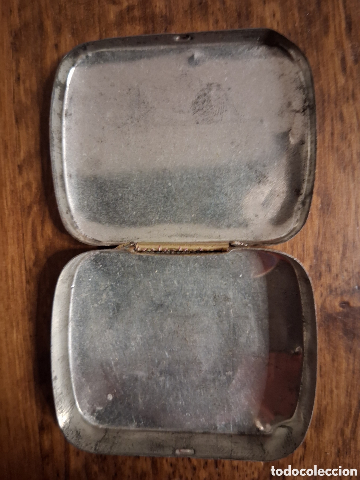 Cajas y cajitas met&aacute;licas: Cajita inglesa SNUFF ORIGINAL - Foto 3