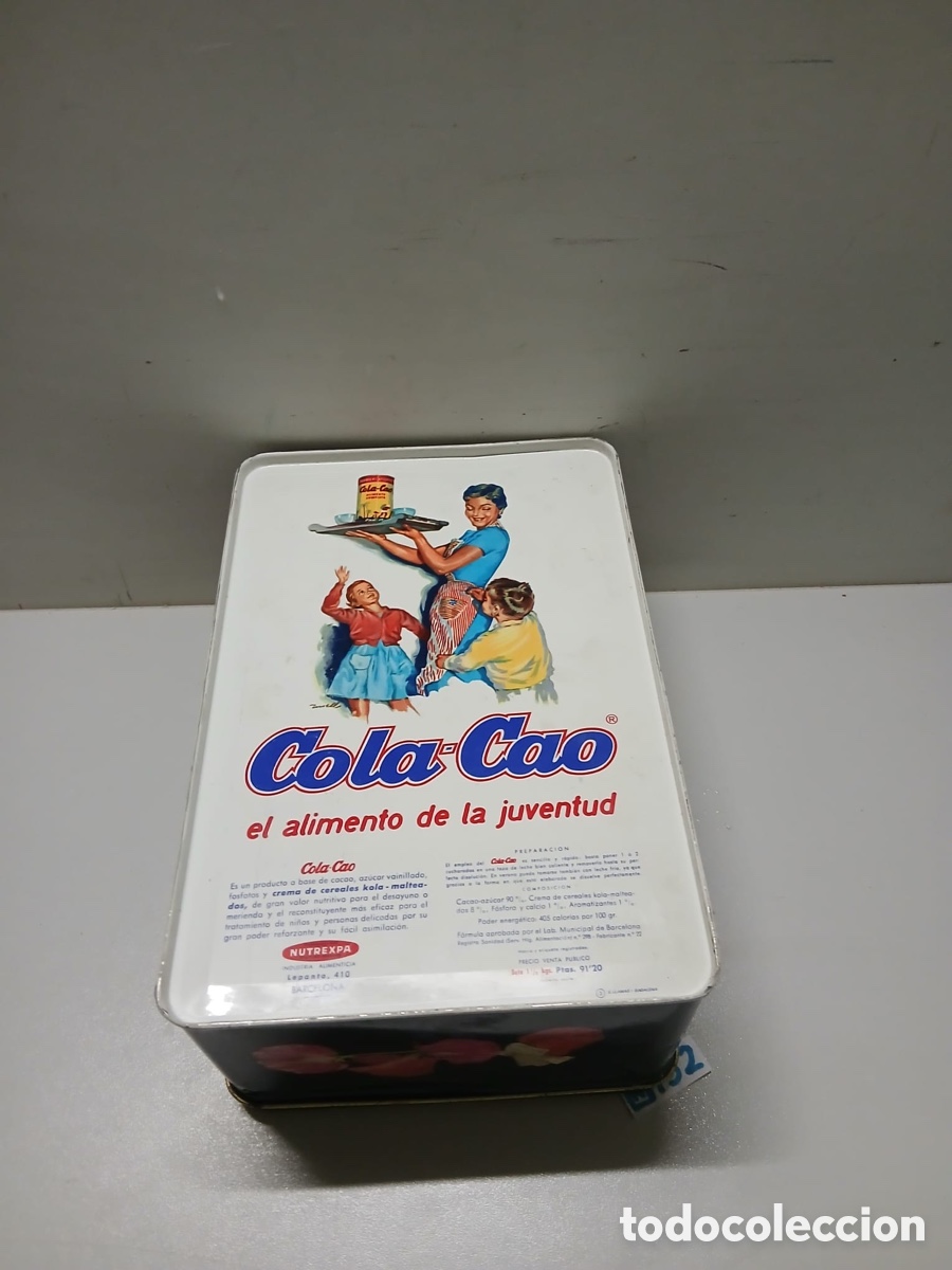 Cajas y cajitas met&aacute;licas: Caja de metal de colacao - Foto 2