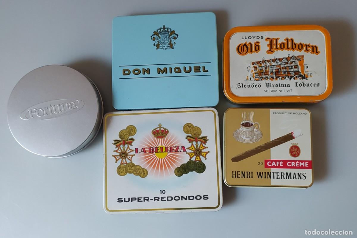 Cajas y cajitas met&aacute;licas: CAJAS METALICAS DE TABACOS - Foto 1
