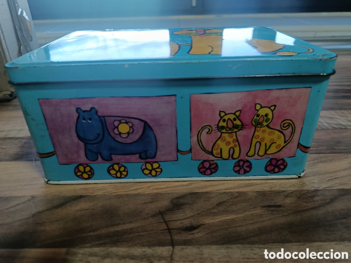 Cajas y cajitas met&aacute;licas: Caja cola cao Leones - Foto 2