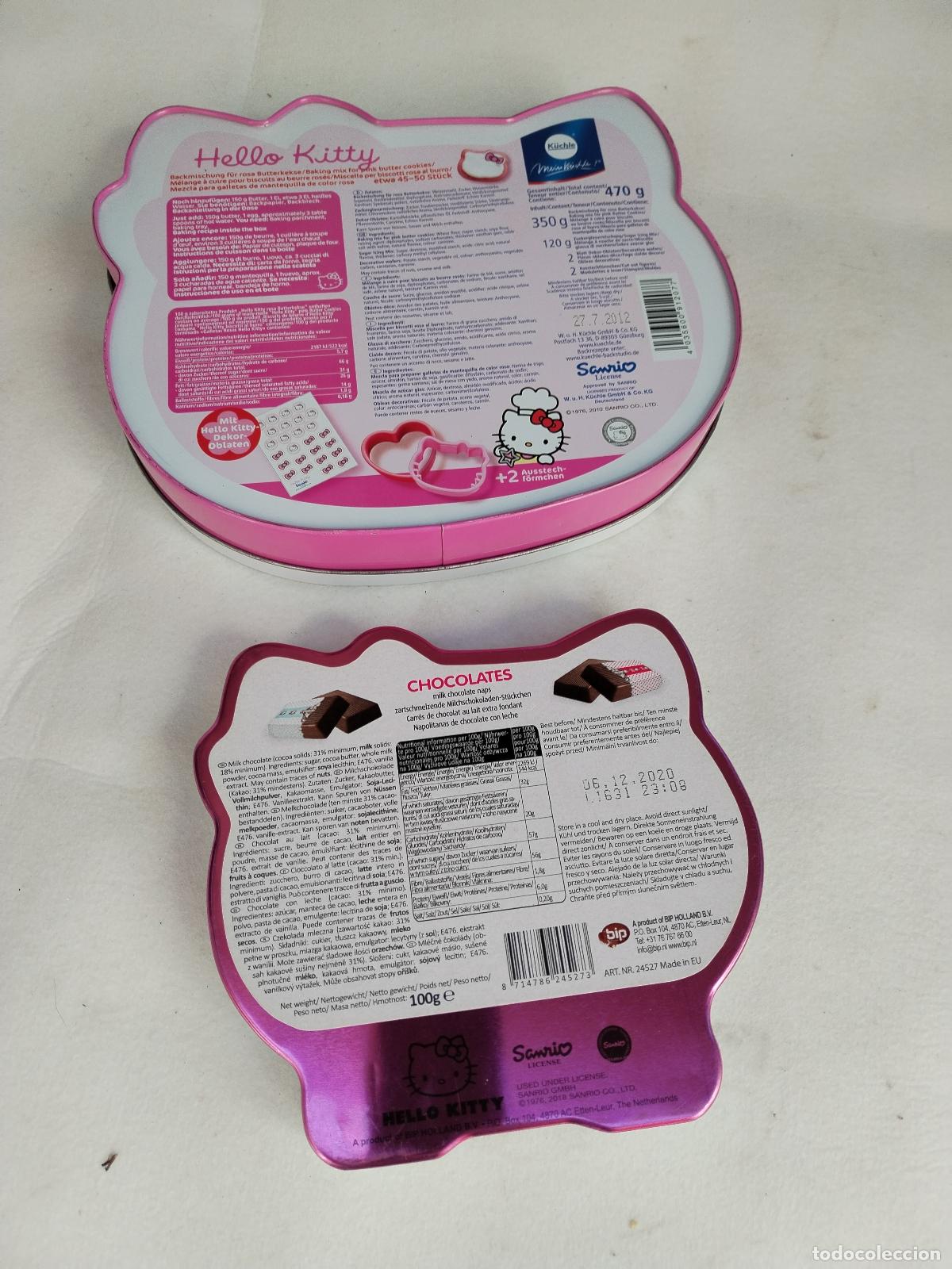 Cajas y cajitas met&aacute;licas: 2 cajas de hello kitty chocolates - Foto 2