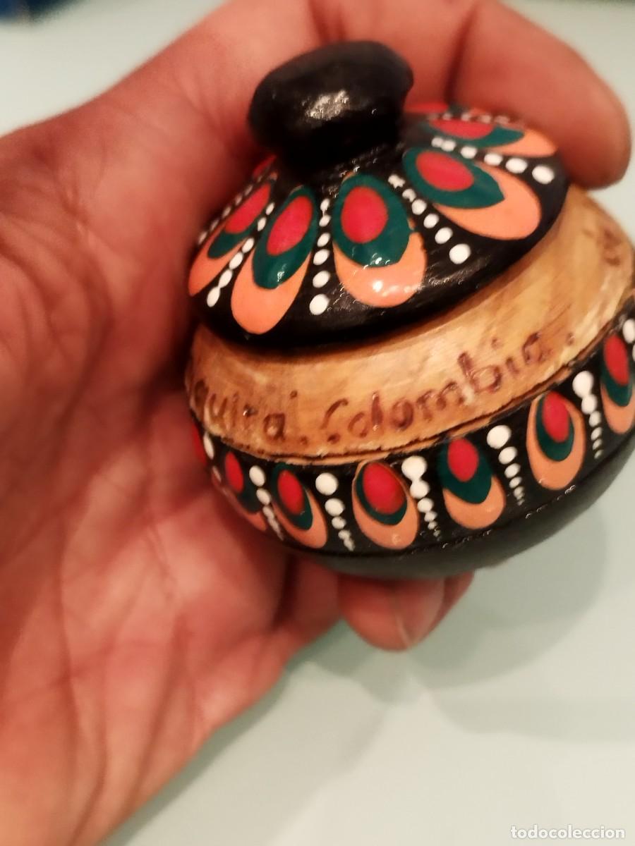 Cajas y cajitas met&aacute;licas: Caja de madera de Colombia. - Foto 3