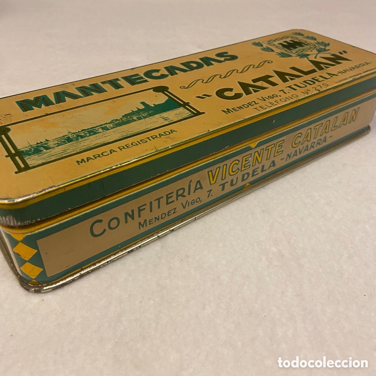 Cajas y cajitas met&aacute;licas: Caja de Mantecadas Catal&aacute;n - Foto 4