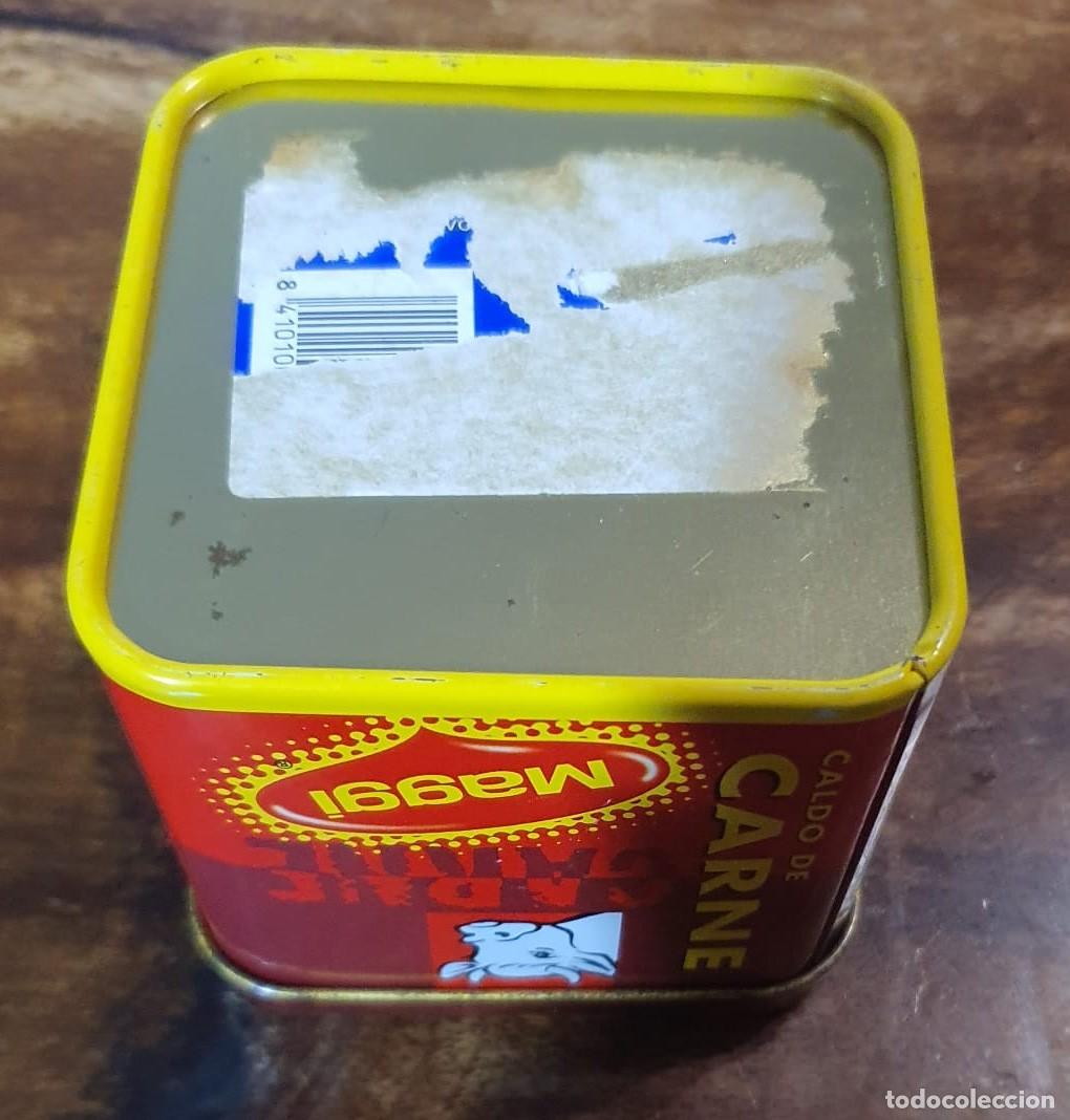 Cajas y cajitas met&aacute;licas: Lata de colecci&oacute;n Maggi carne - Foto 4
