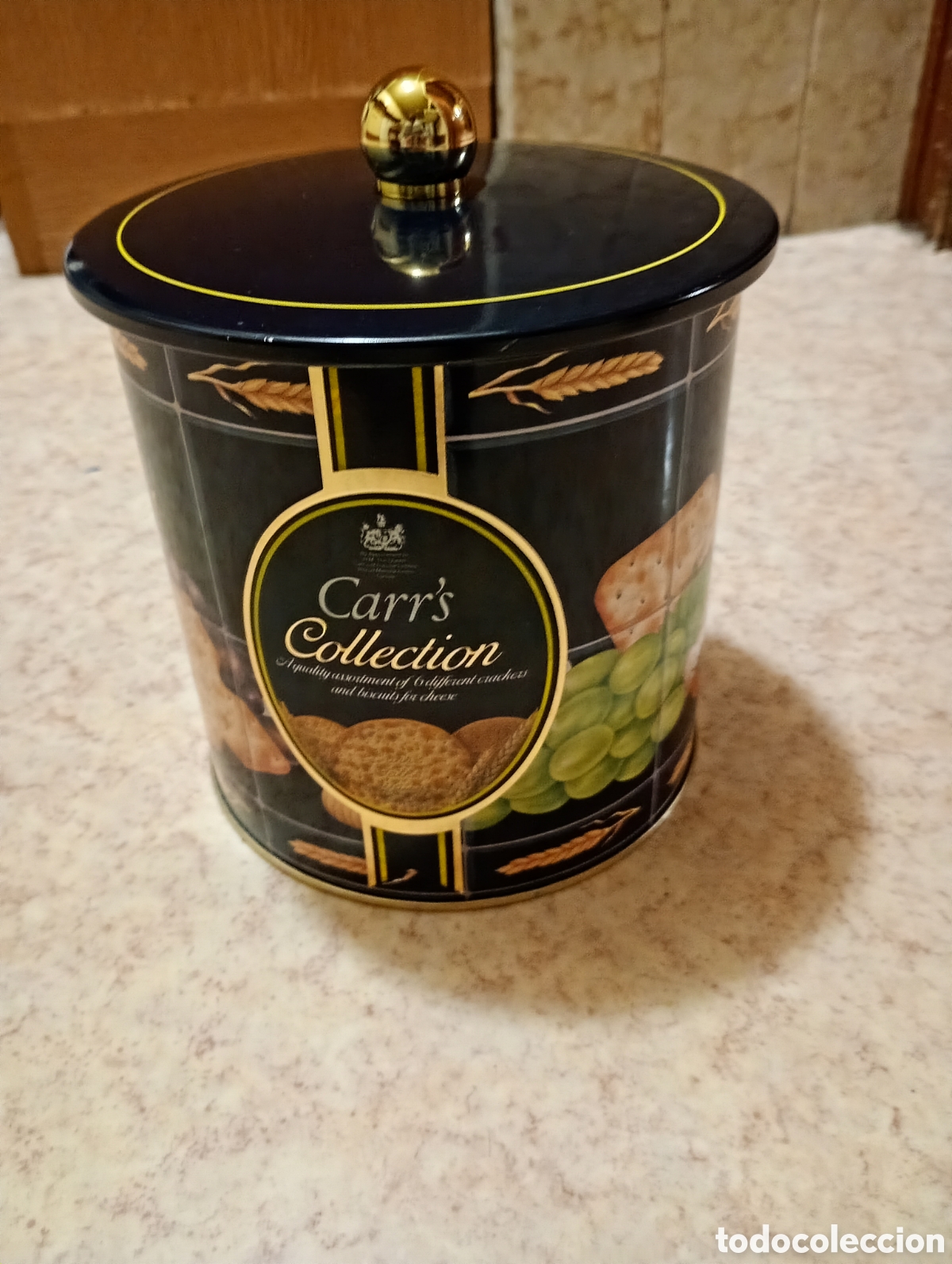 Cajas y cajitas met&aacute;licas: Lata de galletas Carris Collection - Foto 2