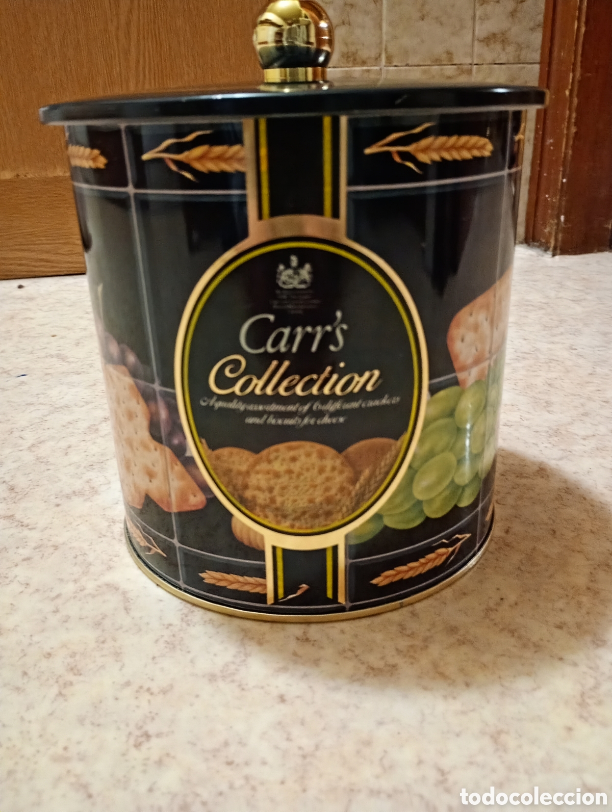 Cajas y cajitas met&aacute;licas: Lata de galletas Carris Collection - Foto 1