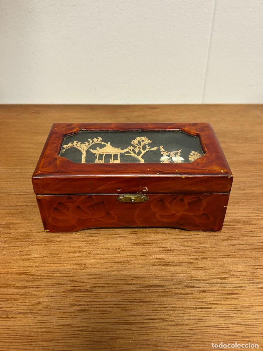 Cajas y cajitas met&aacute;licas: Joyero Japon&eacute;s de madera - Foto 1