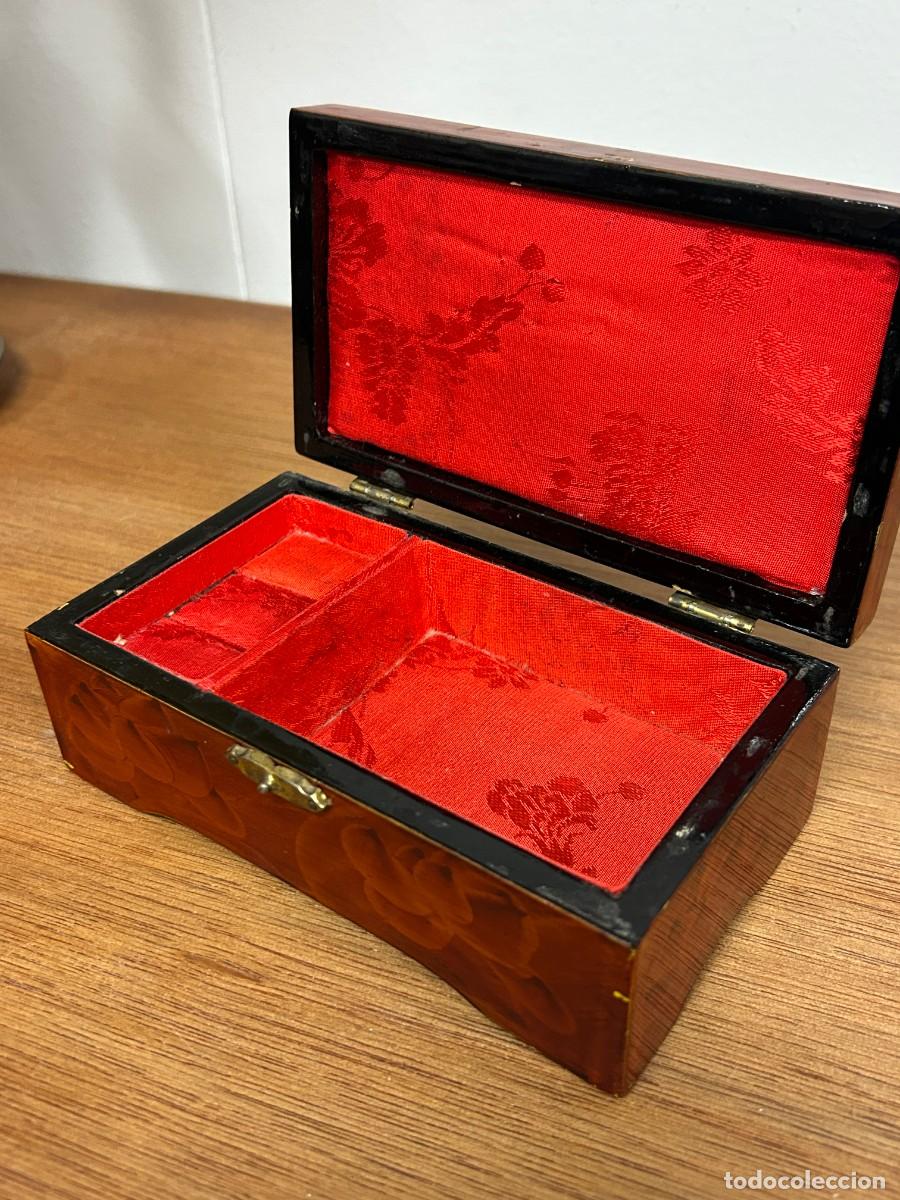 Cajas y cajitas met&aacute;licas: Joyero Japon&eacute;s de madera - Foto 4