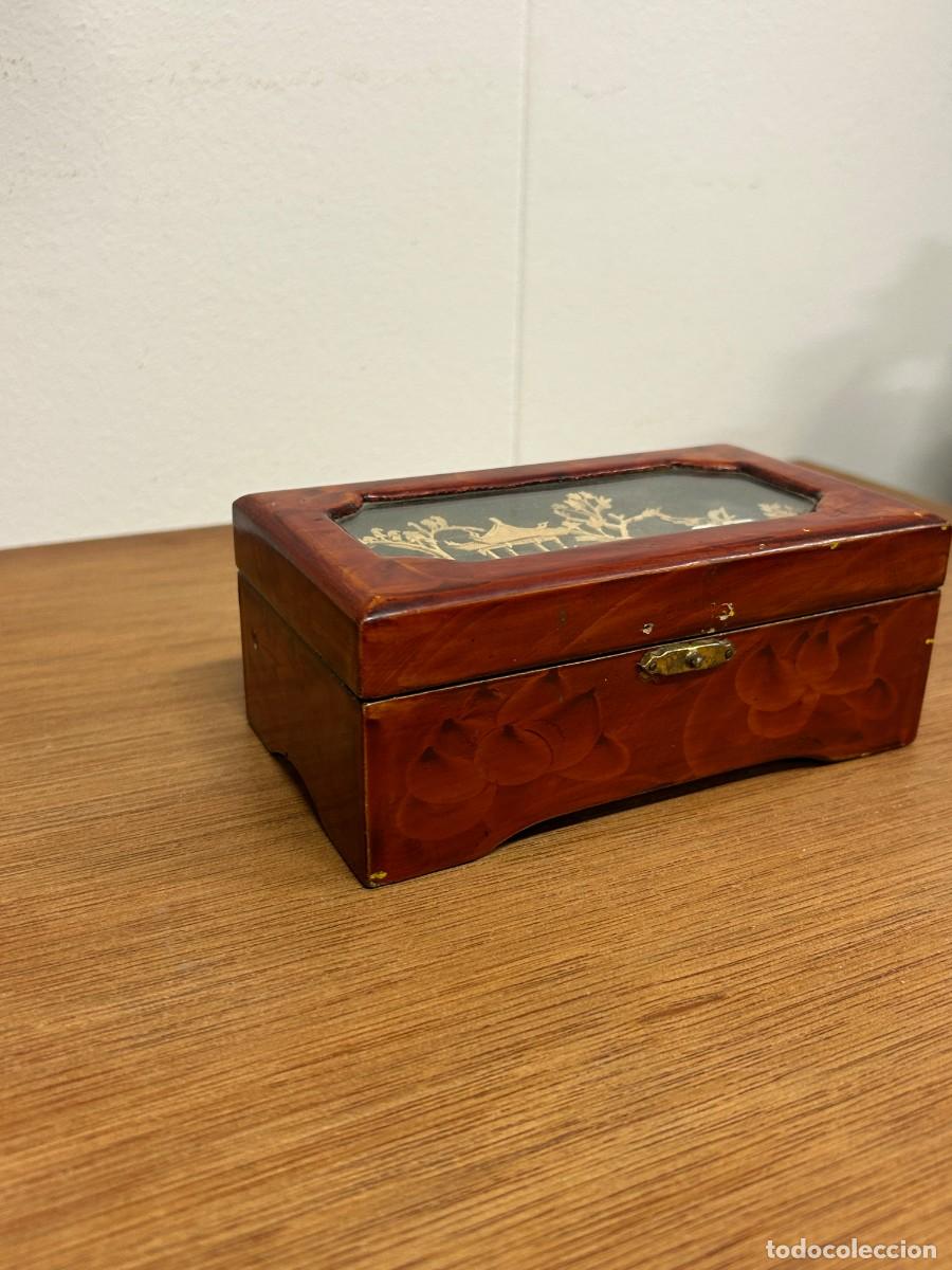 Cajas y cajitas met&aacute;licas: Joyero Japon&eacute;s de madera - Foto 5