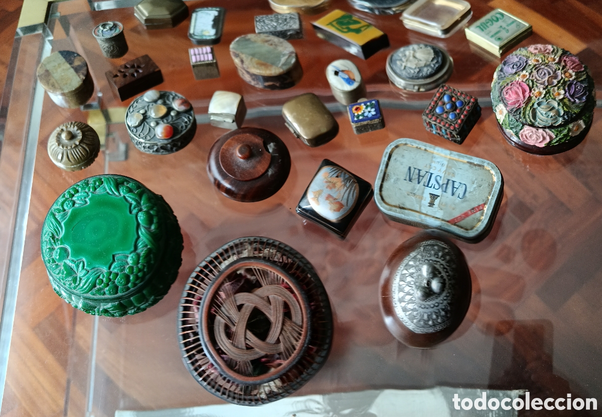 Cajas y cajitas met&aacute;licas: Colecci&oacute;n de 26 cajitas - Foto 3