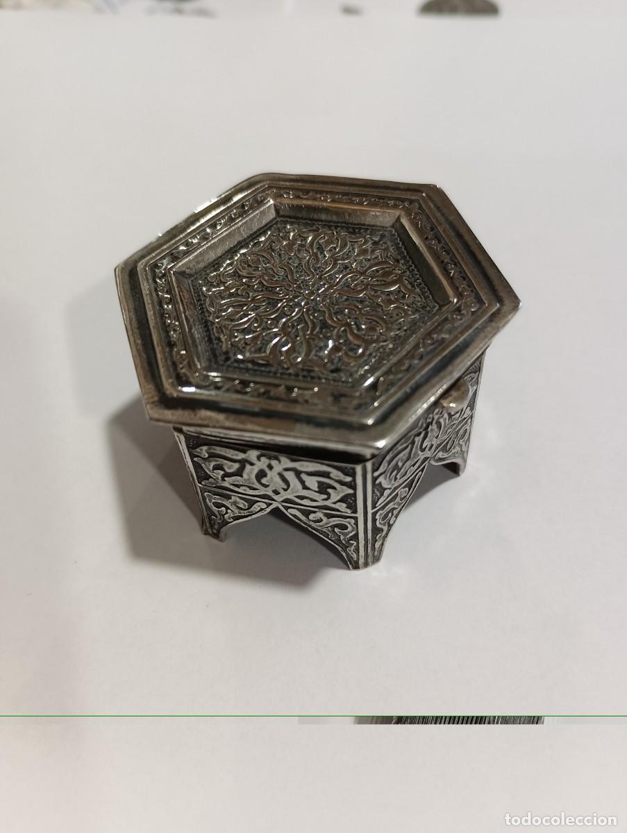 Cajas y cajitas met&aacute;licas: CAJA DE PLATA REPUJADA - Foto 6