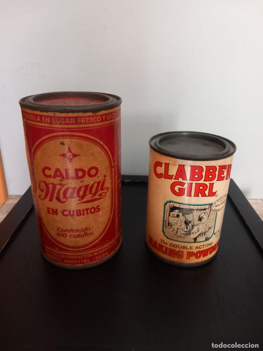Cajas y cajitas met&aacute;licas: Cajas de hoja lata antiguas - Foto 1