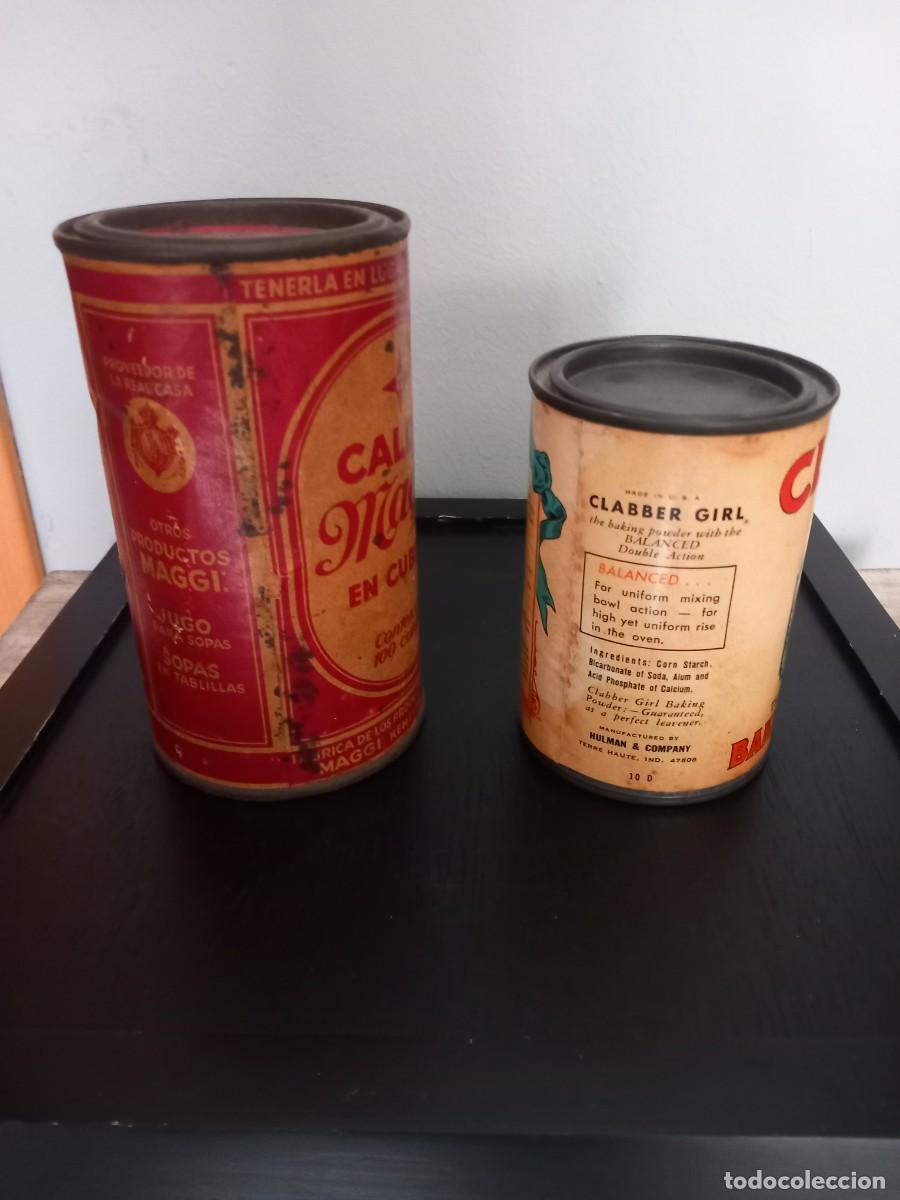 Cajas y cajitas met&aacute;licas: Cajas de hoja lata antiguas - Foto 2