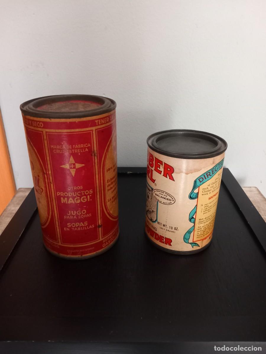 Cajas y cajitas met&aacute;licas: Cajas de hoja lata antiguas - Foto 4