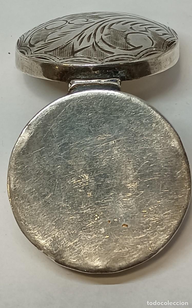 Cajas y cajitas met&aacute;licas: CAJA DE PLATA CON RELIEVES. PLATA DE 925 - Foto 4