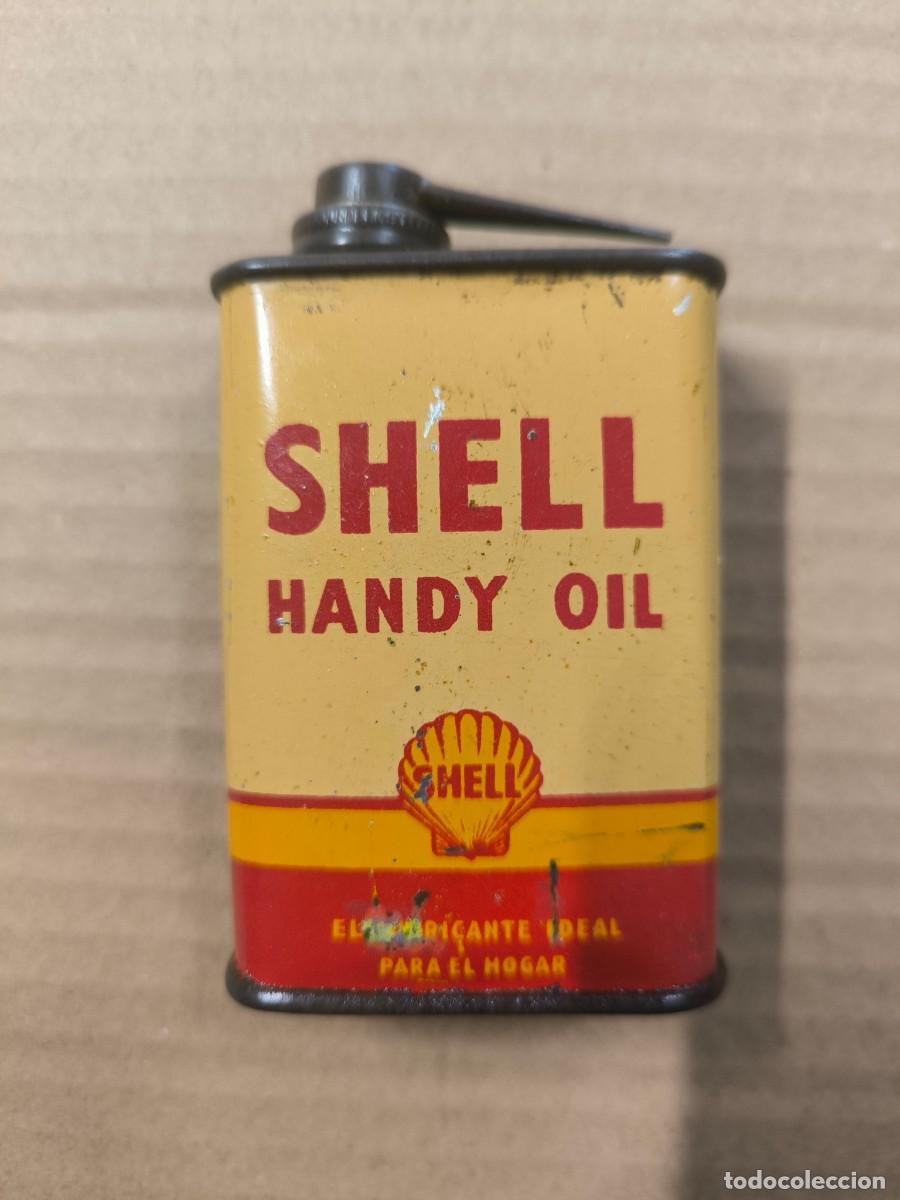 Cajas y cajitas met&aacute;licas: LATA DE SHELL HANDY OIL - Foto 1