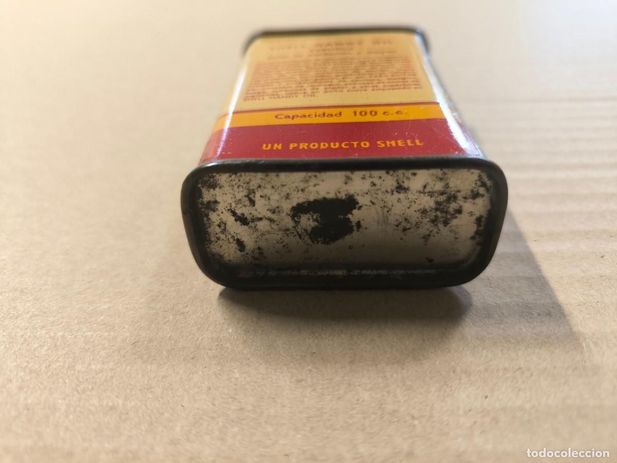 Cajas y cajitas met&aacute;licas: LATA DE SHELL HANDY OIL - Foto 5