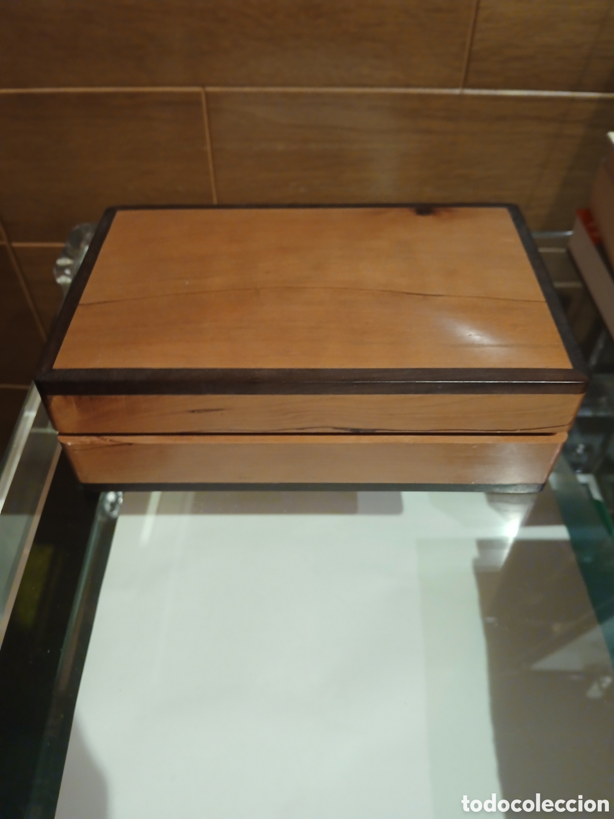 Cajas y cajitas met&aacute;licas: Caja de madera ventage - Foto 3