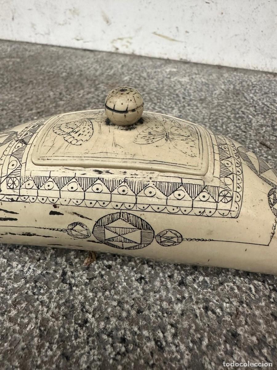 Cajas y cajitas met&aacute;licas: Caja s&iacute;mil diente de cachalote - Foto 6